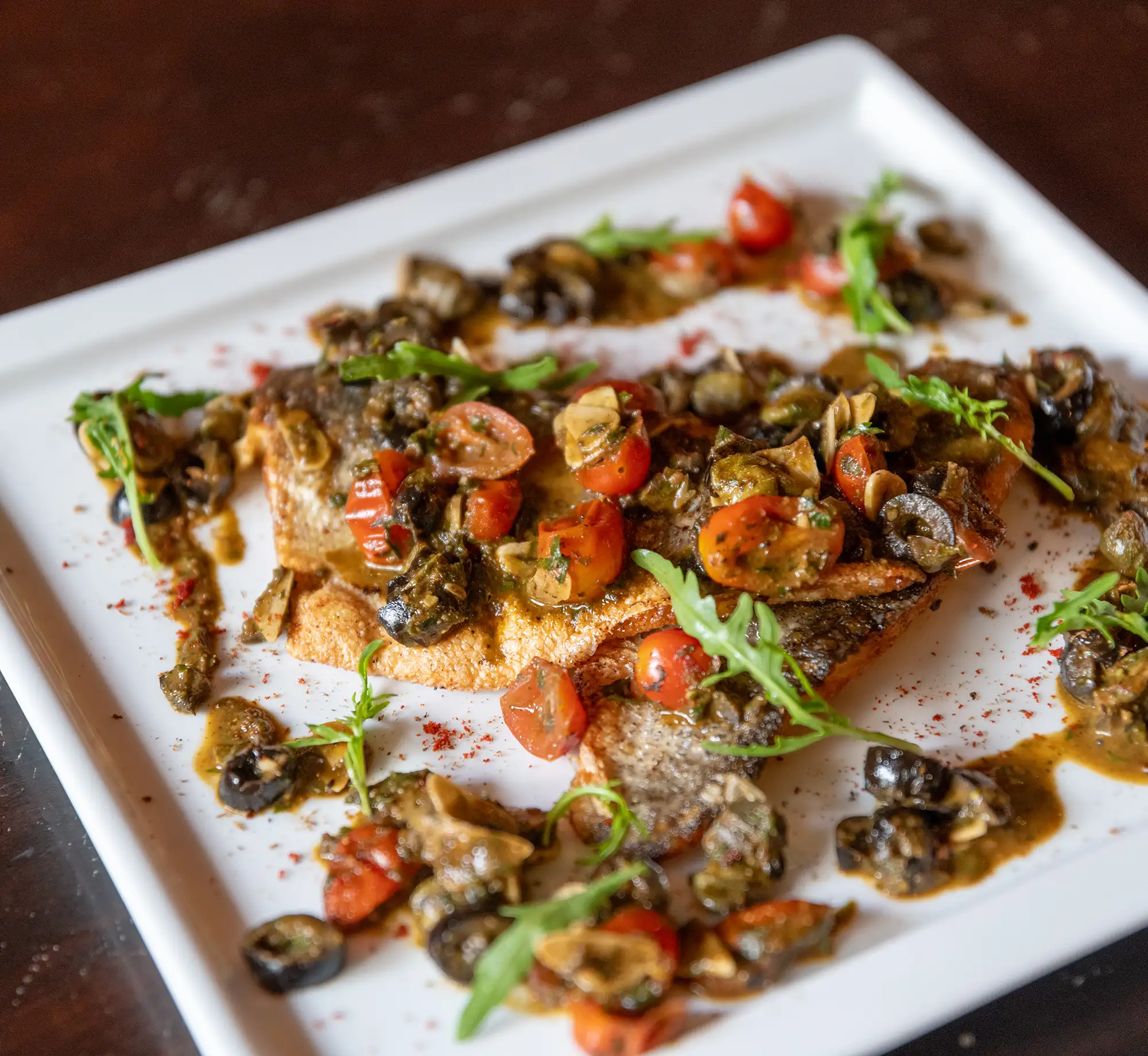 Filets de loup à la provençale